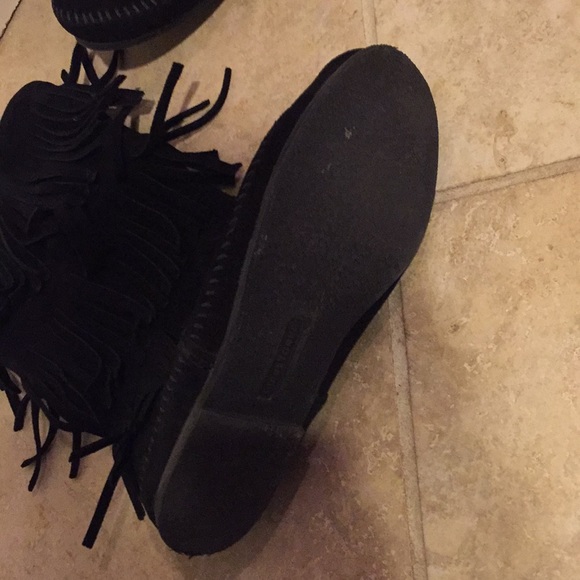 Leather suede boots - Picture 3 of 6